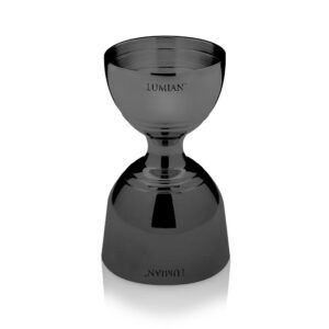 Jigger 30/60ml Giove, Lumian, Vintage, Stainless Steel - Black