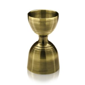 Jigger 30/60ml Giove, Lumian, Vintage, Stainless Steel - Bronze