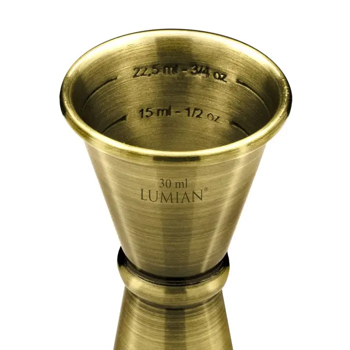 Japanese Jigger Lumian, 18/10 Stainless Steel, 15/30, 20/40, 25/50 or 30/60ml - Image 25