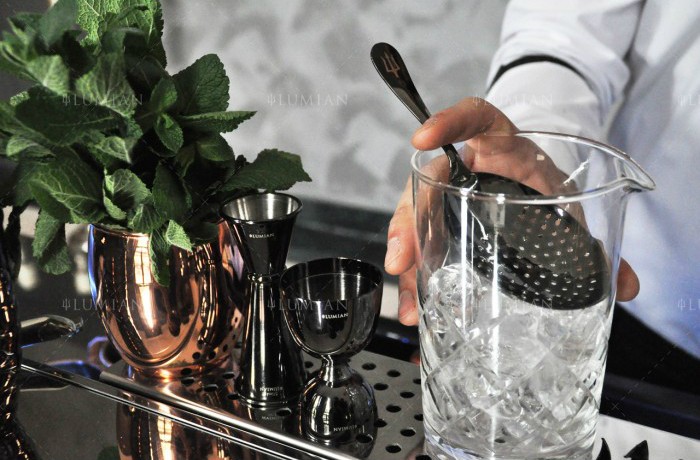 Julep Strainer, Lumian, Stainless Steel, Five Plated Finishes - Image 10