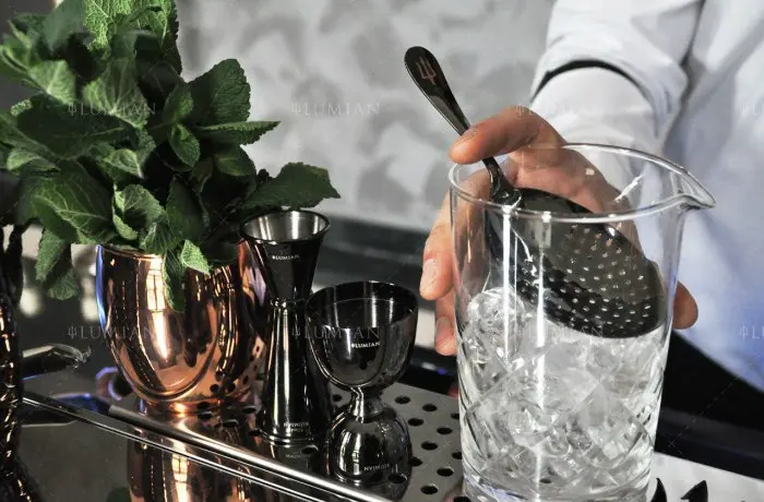 Julep Strainer, Lumian, Stainless Steel, Five Plated Finishes - Image 10