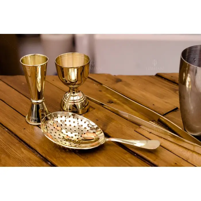 Julep Strainer, Lumian, Stainless Steel, Five Plated Finishes - Image 11