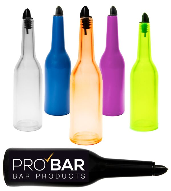Flair Bottle 750ml for Practice, 460g, White or Fuchsia