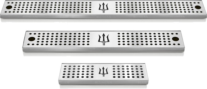 Stainless Steel Bar Mat, Perforated, 300 to 900mm