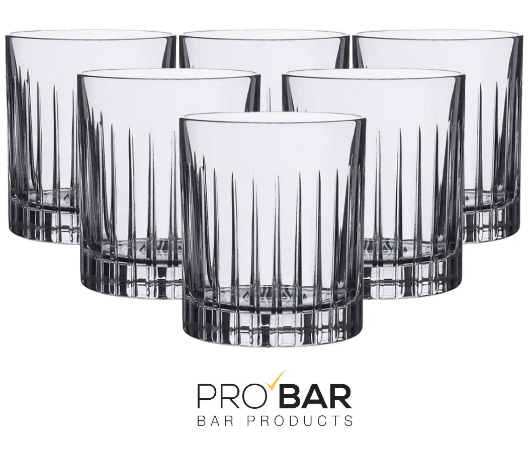 Old Fashioned Glass Timeless 360ml, Fluted Luxion Crystal (Pack of 6) - Image 7
