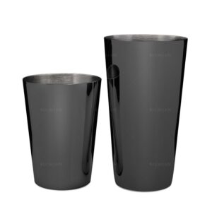 Boston Shaker 28oz with 18oz Half Tin, Five Finishes - Black