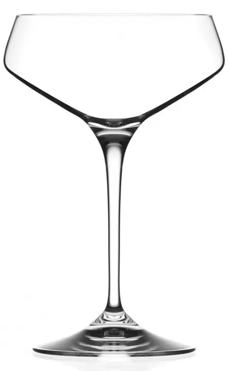 Coupe Glass Aria 330ml, Champagne Coupe, Luxion Crystal (Pack of 6) - Image 3