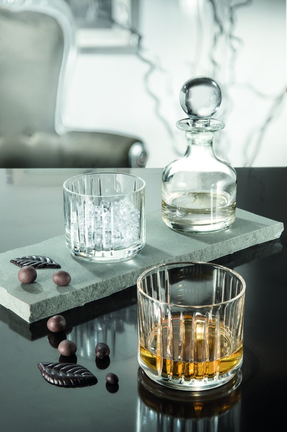 Spirit Tasting Set, Bottle and 2 Glasses, Stackable - Image 4