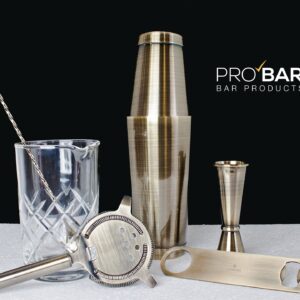 Bartender Kit Lumian Easy Kit, Bronze Finish, 7 Tools