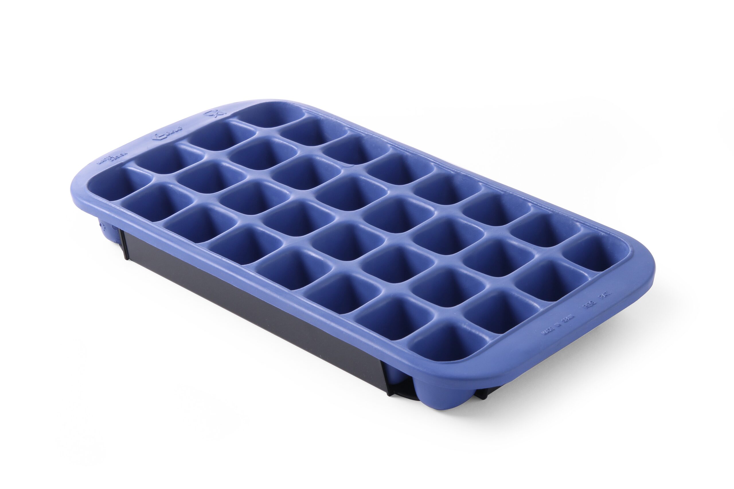 Ice Cube Tray, 32 Cubes, Silicone with Rigid Frame - Image 2