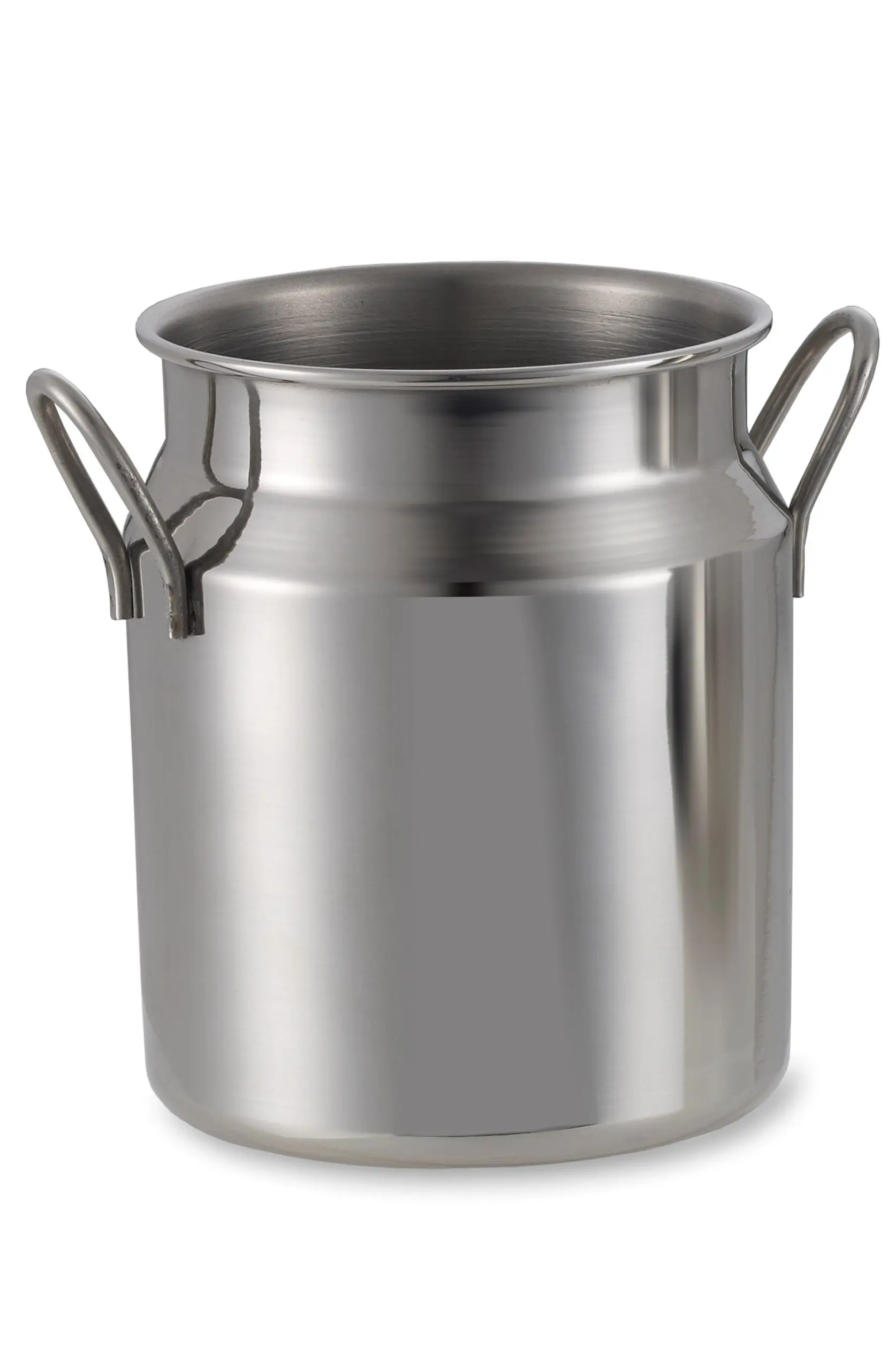 Milk Bucket Mug 400ml, Stainless Steel, Milk Churn Shape