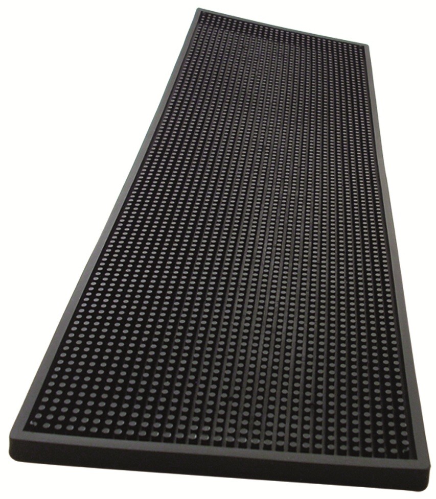 Bar Mat 60 x 20cm, Natural Rubber, Reinforced Edge - Image 3