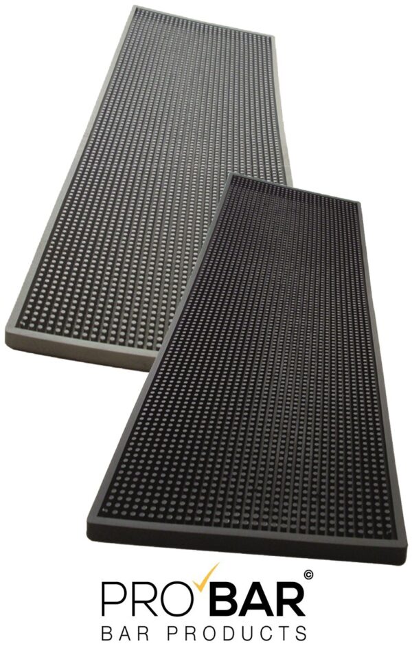 Bar Mat 60 x 20cm, Natural Rubber, Reinforced Edge
