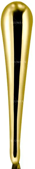 Bar Spoon Drop 40cm, Twisted Stem, Teardrop End, 5 Plated Finishes - Image 7