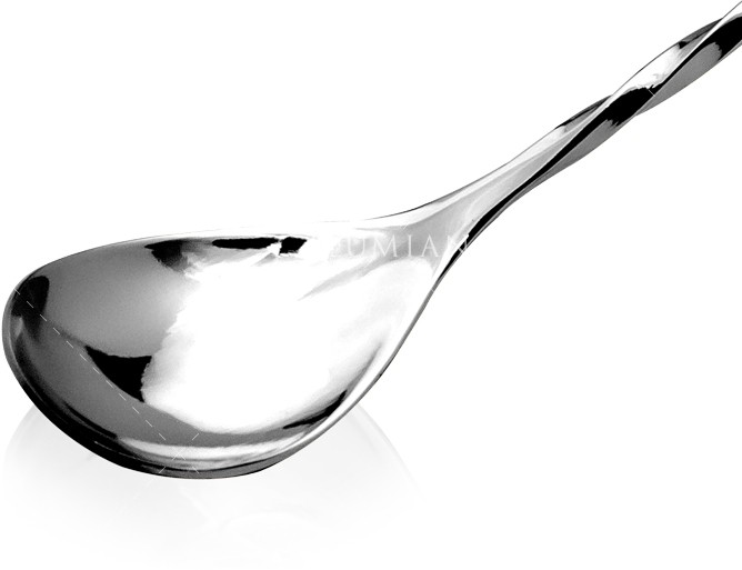 Bar Spoon Drop 40cm, Twisted Stem, Teardrop End, 5 Plated Finishes - Image 16