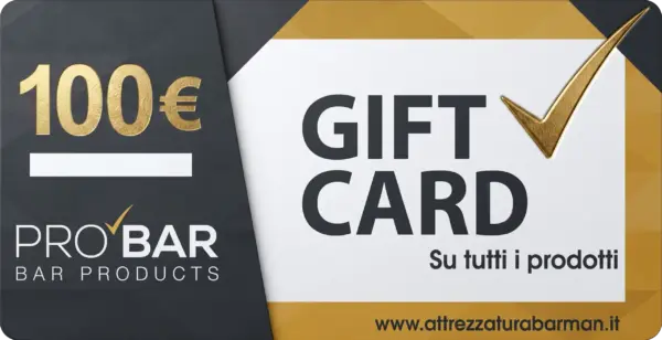 Gift card €100, sent by email