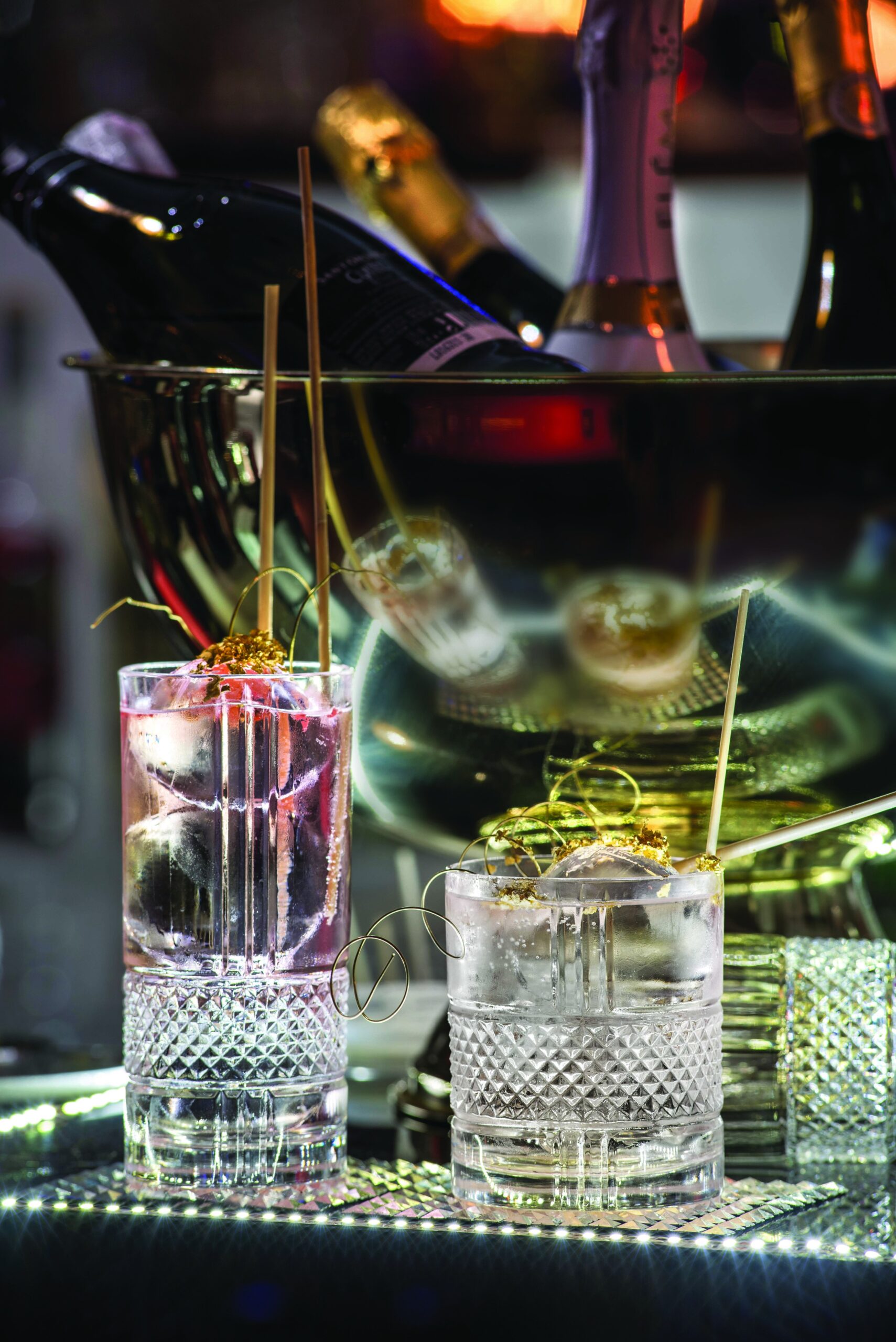 Old Fashioned Glass Brillante 340ml, Engraved Luxion Crystal Glass (Pack of 6) - Image 3