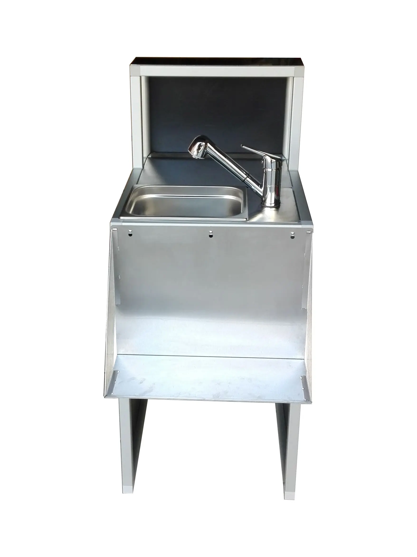 Mobile Sink Module 50cm, Stainless Steel, 20kg - Image 2