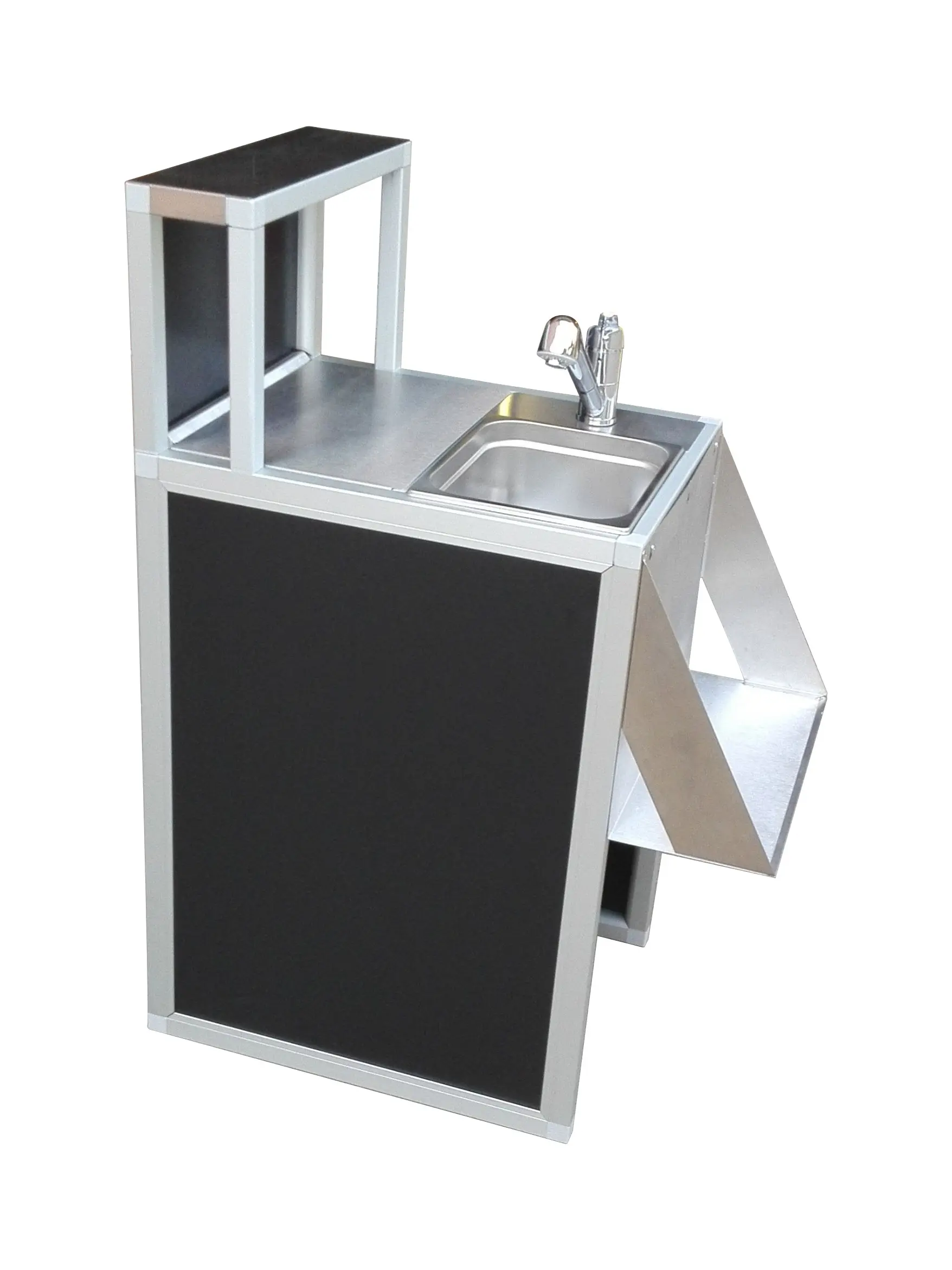 Mobile Sink Module 50cm, Stainless Steel, 20kg - Image 3