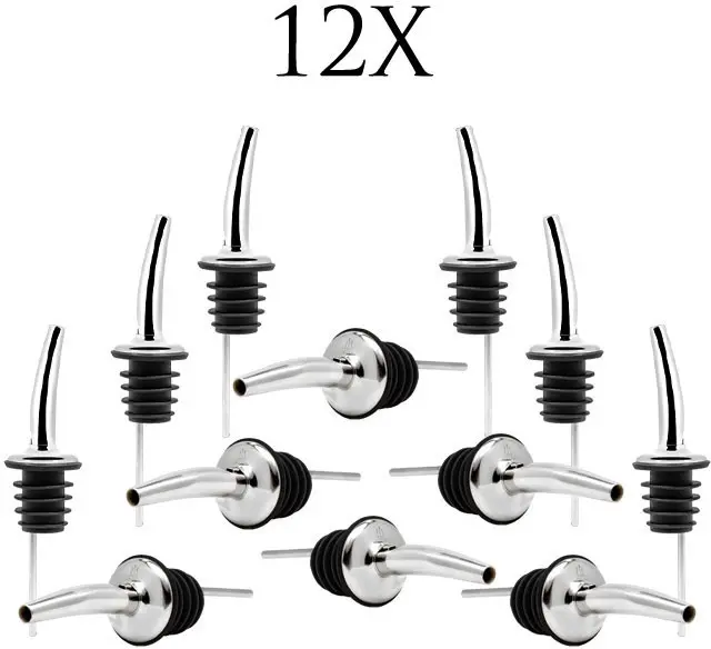 Metal Pourer Lumian, 18/10 Stainless Steel Pour Spout (Pack of 12)