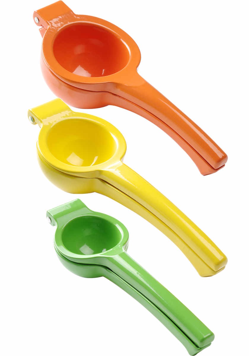 Citrus Squeezer, Powder Coated Aluminium, Three Sizes