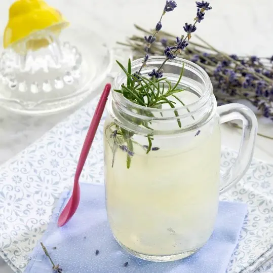 Mason Jar Glass with Handle Quattro Stagioni 400ml, Decorated Glass - Image 8