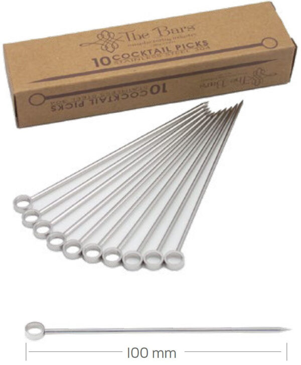 Ring Fruit Pick, Stainless Steel, Ring Head