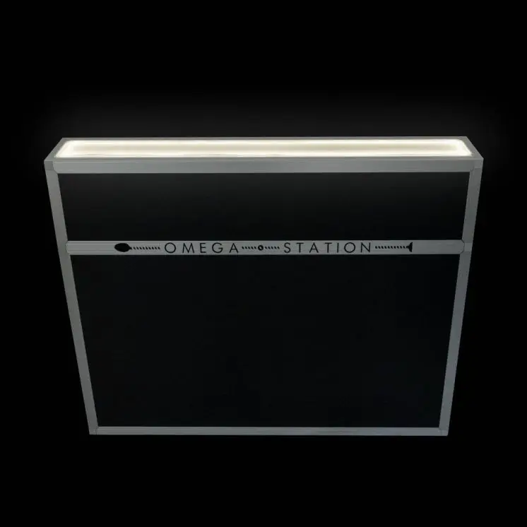 Illuminated Bar Top, Opal Polycarbonate, 3000K LED - Image 4