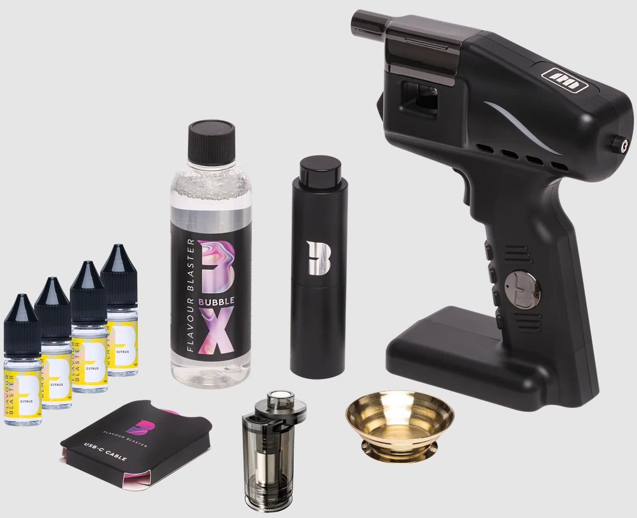 Flavour Blaster cocktail gun, aroma bubble machine