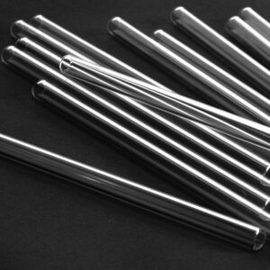 Glass Straws in Borosilicate Glass, 21cm or 15cm (Pack of 12)