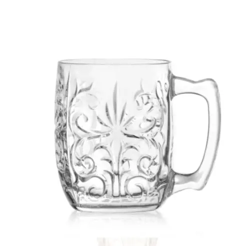 Mule Mug Tattoo 420ml, Decorated Glass (Pack of 4) - Image 2