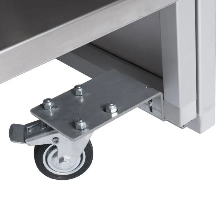 Retractable Wheels with Brake, Workstation Professional, 75mm - Image 2