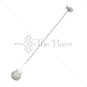 Bar Spoon 35cm with Ice Hammer, Stainless Steel Cocktail Spoon
