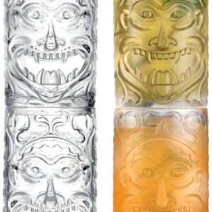 Tiki Mug Etruria 450ml, Medusa Mask (Pack of 4)