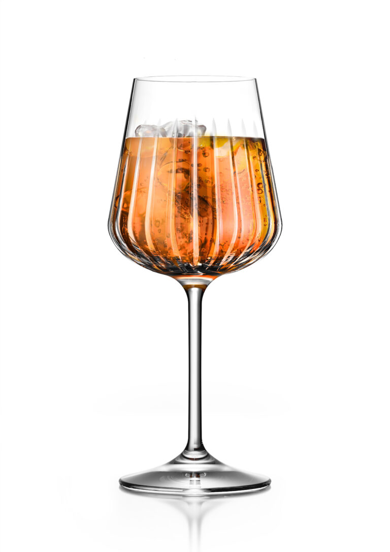 Spritz Glass 490ml, Timeless Line, Lead-Free Luxion Crystal (Pack of 6)