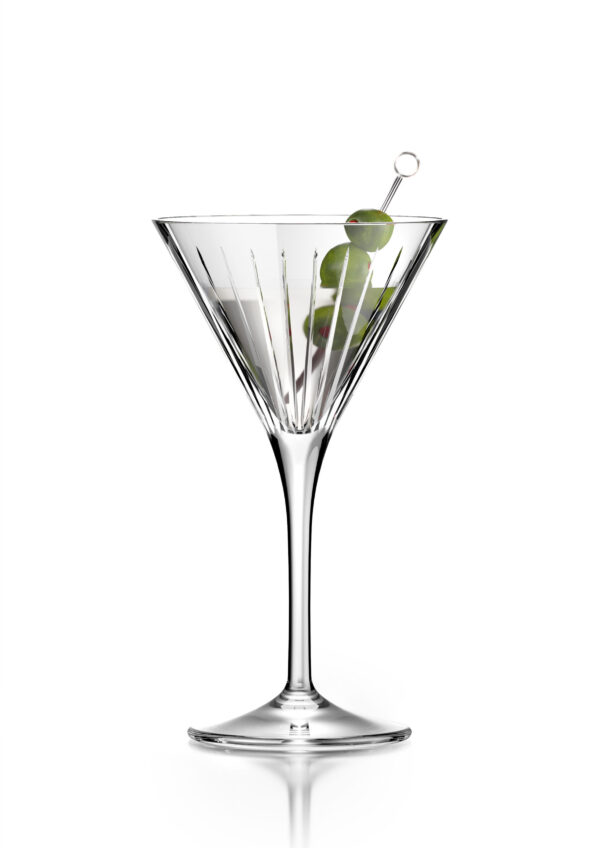 Martini Glass 210ml Timeless, Lead-Free Luxion Crystal Glass (Pack of 6)