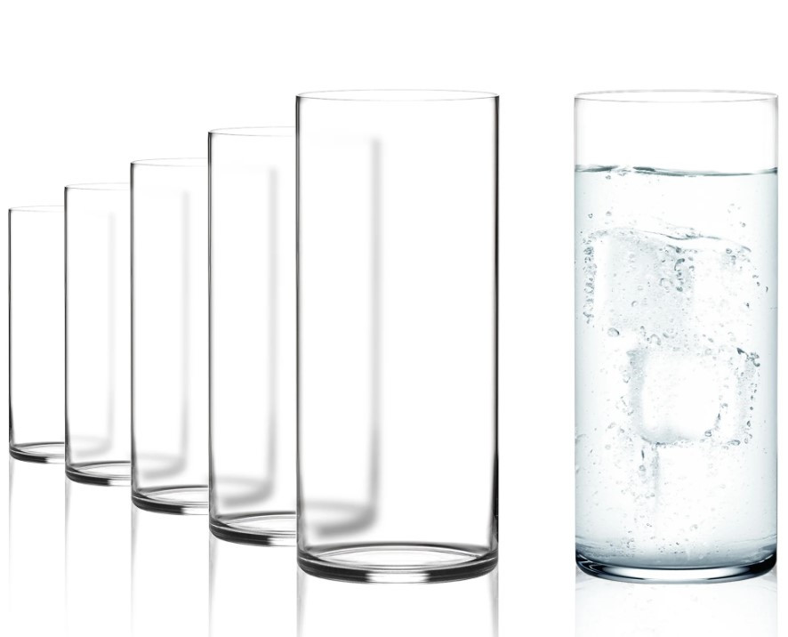 Highball Glass Kyoto Bar 430ml, Plain Japanese-Style Design (Pack of 6) - Image 3