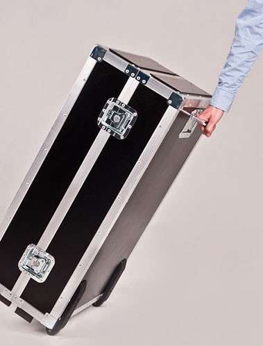Portable Bar Trolley 160cm, Folding, 25kg, Phenolic Water-Repellent Finish - Image 3