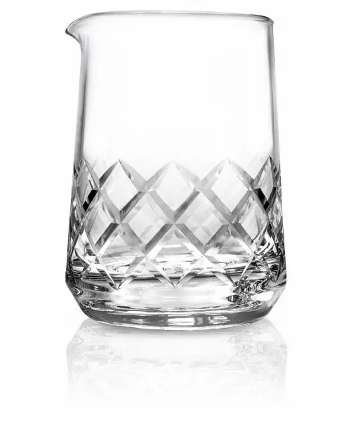 Weighted Mixing Glass Nishi Lumian 700ml, Fluted Glass