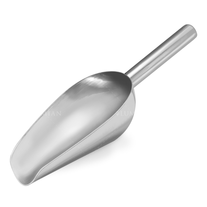 ice scoop 24cm in mirror-polished 18/10 stainless steel