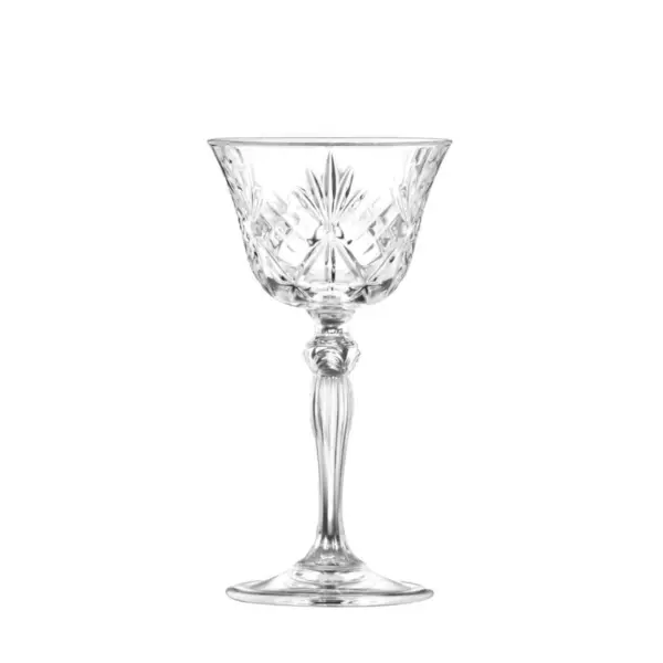 Coupe Glass Melodia 160ml, RCR Luxion Glass (Pack of 6)