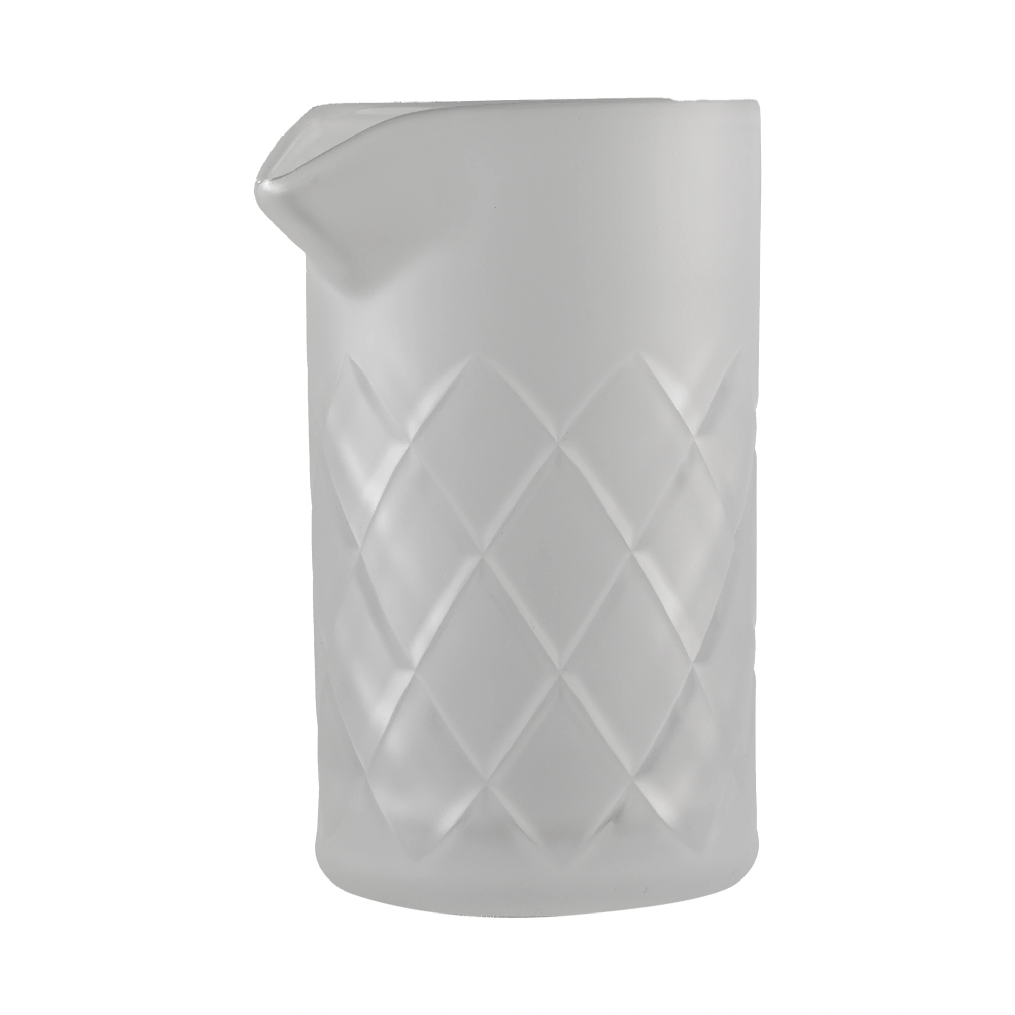mixing glass yarai: the 750ml size, taller, with the same diamond cut and pouring lip