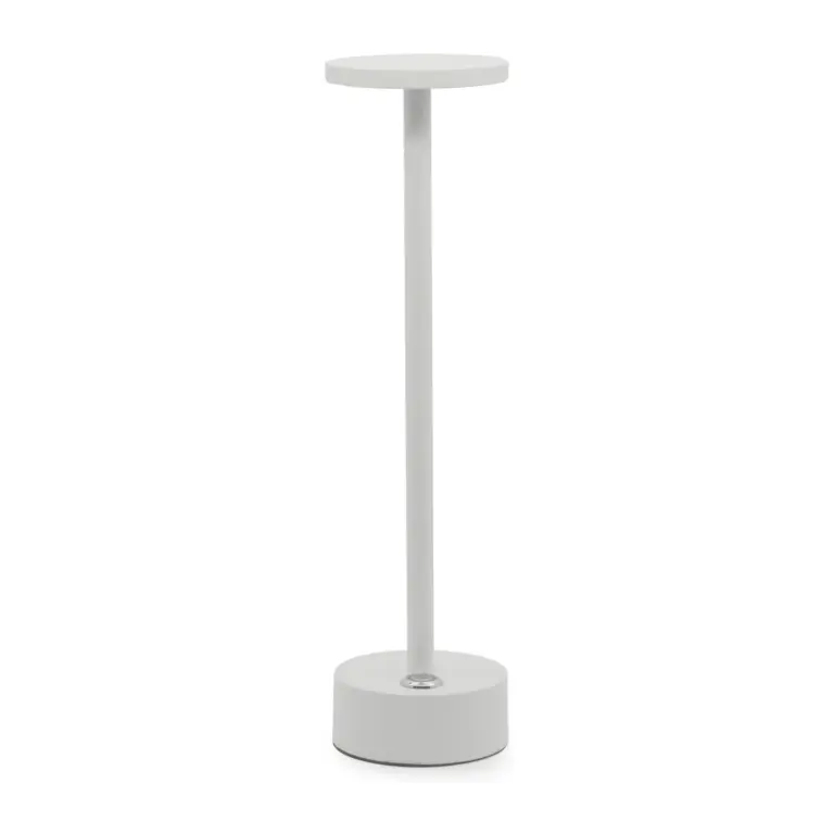 Rechargeable Table Lamp Eclaire Lite 30cm, LED, White Aluminium