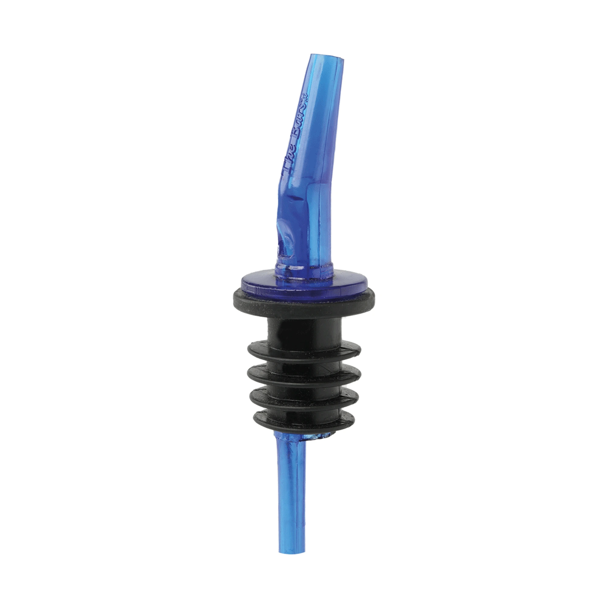 Pour Spout Pro Pourer, Polycarbonate with Rubber Base, Eight Colours, Blue
