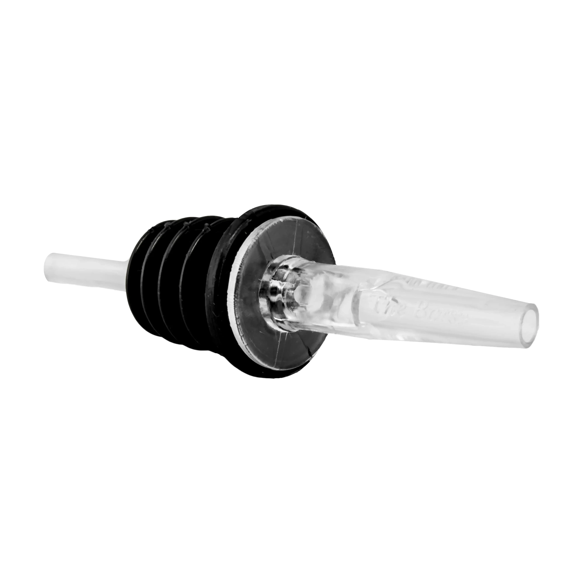 Pour Spout Pro Pourer, Polycarbonate with Rubber Base, Eight Colours, Transparent