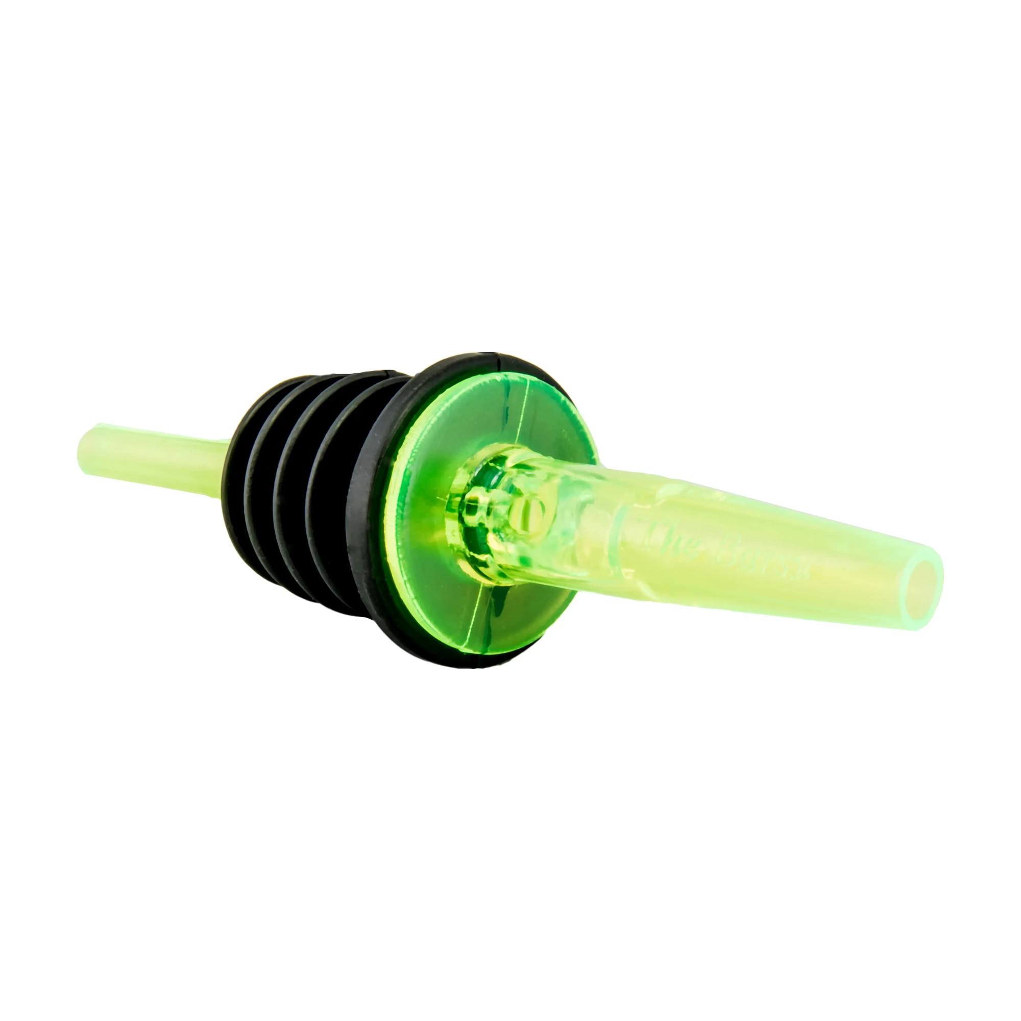 Pour Spout Pro Pourer, Polycarbonate with Rubber Base, Eight Colours, Fluo Green