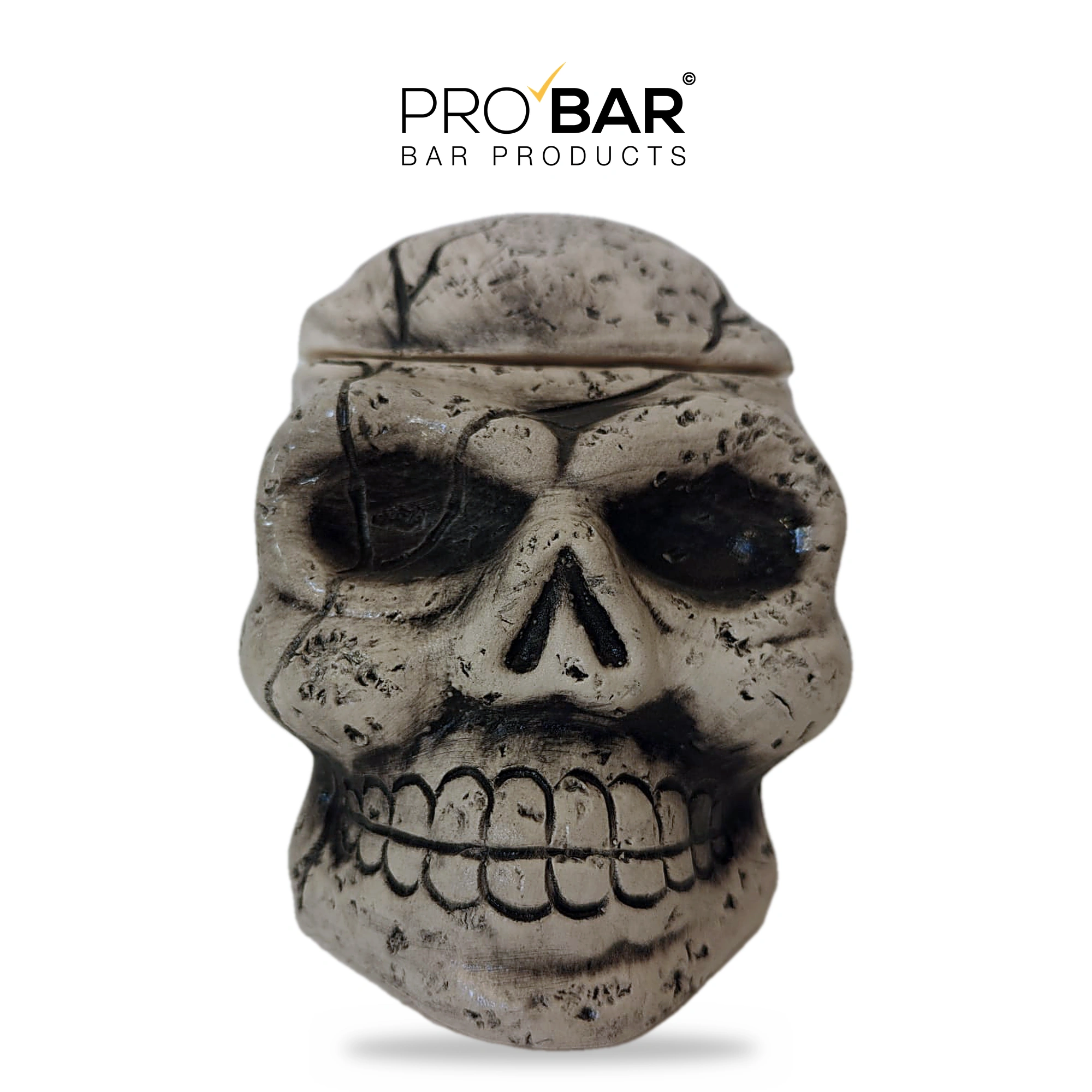 Skull Mug 500ml, Skull Stone, Hand Painted Ceramic