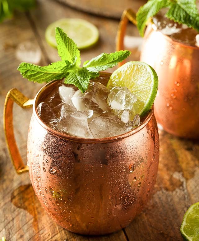 Caneca de cobre para Moscow Mule