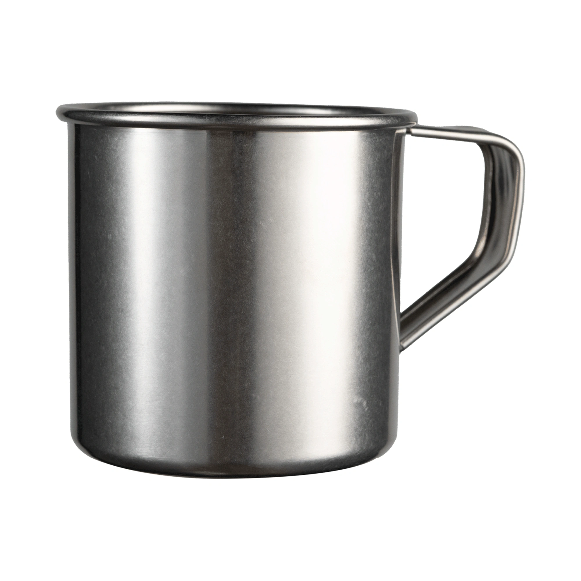 caneca vintage inox: caneca The Bars de 45 cl com acabamento acetinado mate e asa em aço